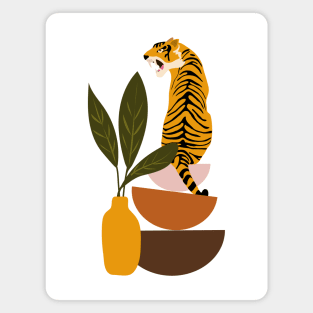 Tiger - boho art Magnet